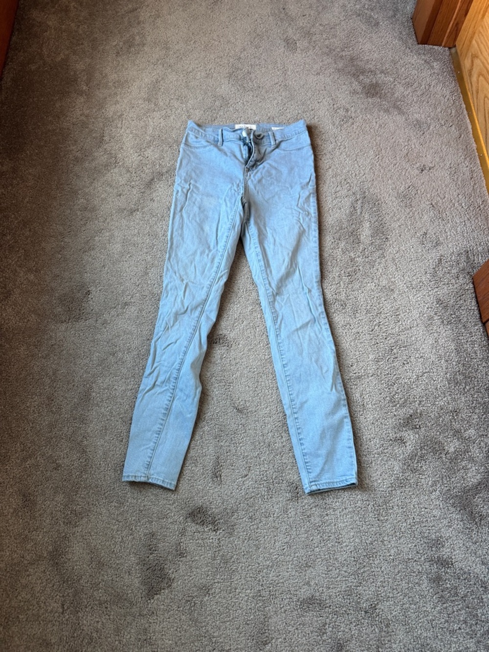 PacSun Light Wash Skinny Jeggings High Rise Stretch Denim Casual SIZE 25